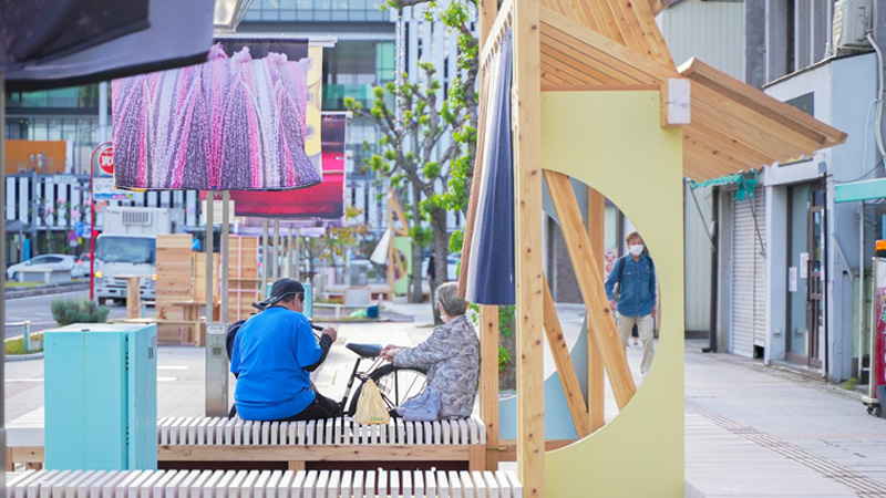 ストリートファニチャーの画像